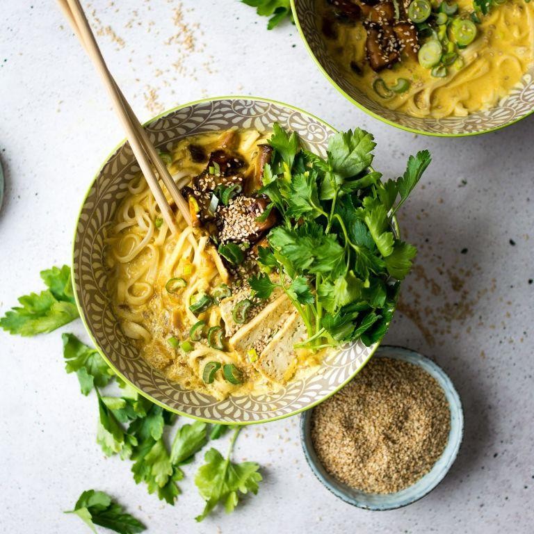 Dreamy Coconut Curry Ramen