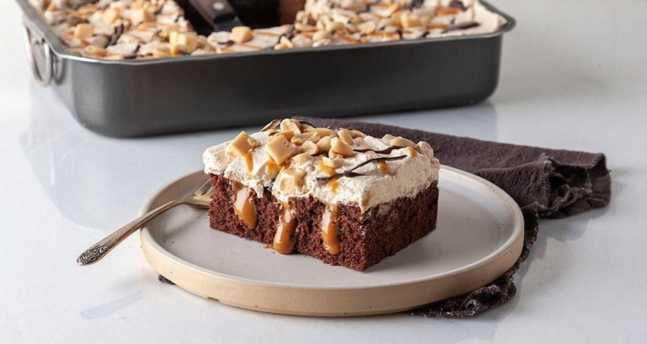 Dulce de Leche Poke Cake