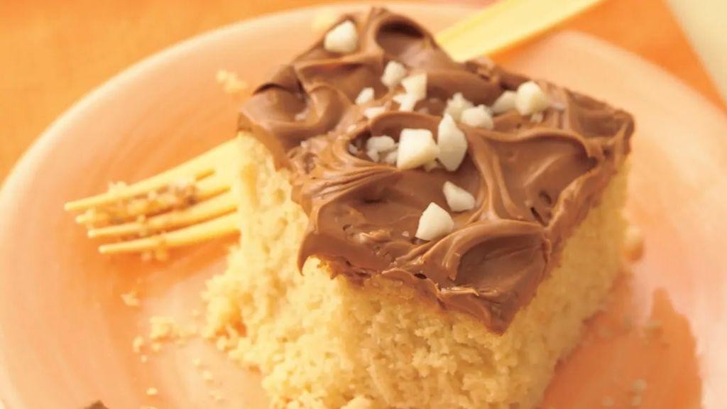 Dulce de Leche Yellow Box Cake