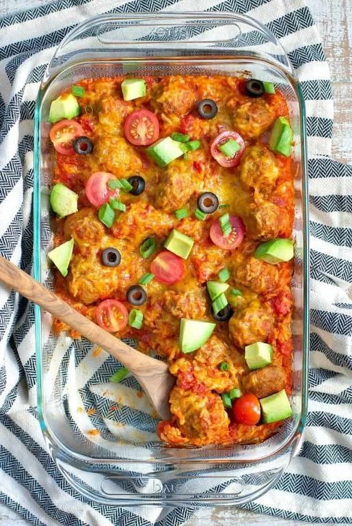 Dump-and-Stir Taco Casserole