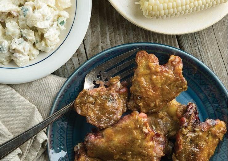 Easy BBQ Pheasant Thighs