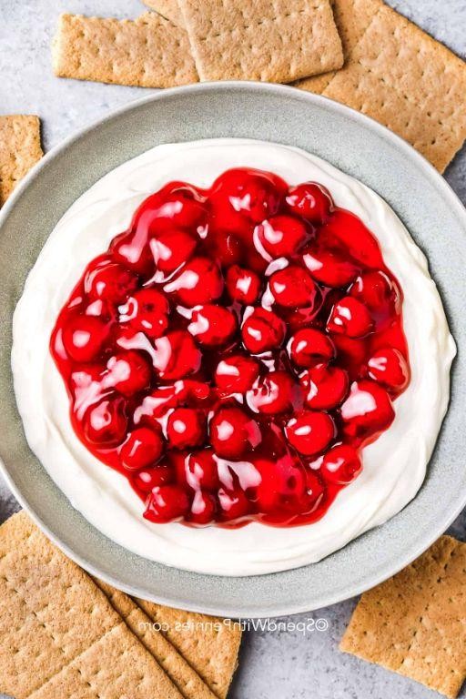 Easy Cherry Cheesecake Dip