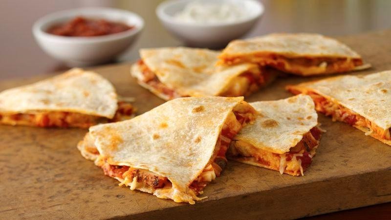 Easy Chicken Quesadillas