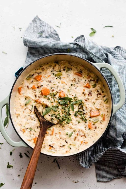 Easy Chicken and Wild Rice Soup