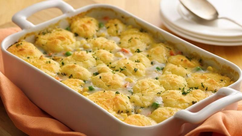 Easy Gluten Free Bisquick Chicken Pot Pie