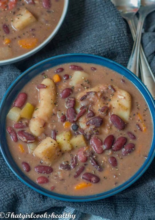 Easy Jamaican Red Pea Soup