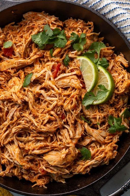 Easy Mexican-Style Crockpot Chicken Tenderloins