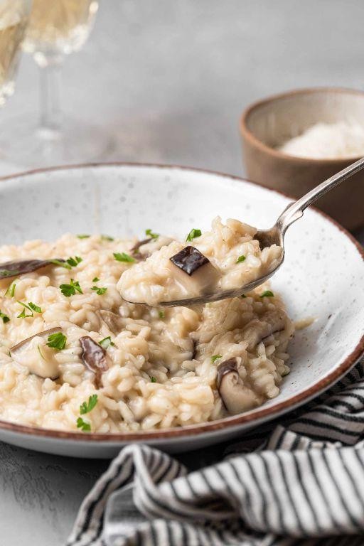Easy Mushroom Risotto