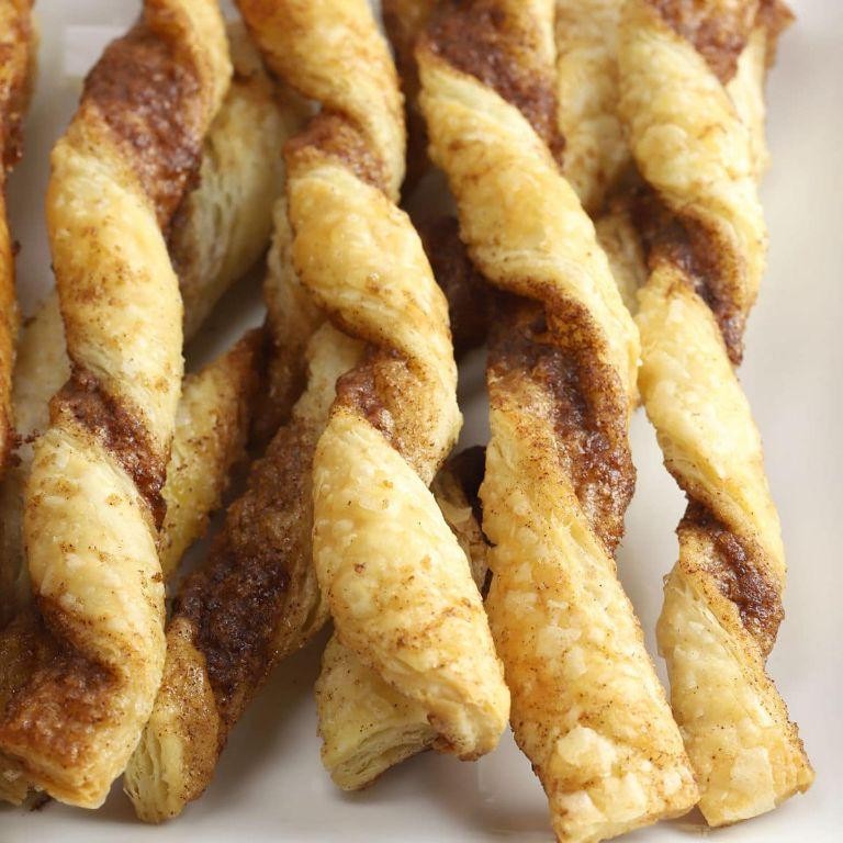 Easy Puff Pastry Cinnamon Twists