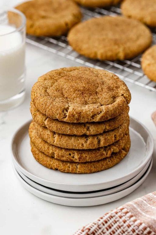 Easy Pumpkin Snickerdoodle Cookies