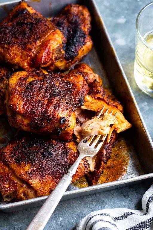 Easy Smoked Chicken Thighs