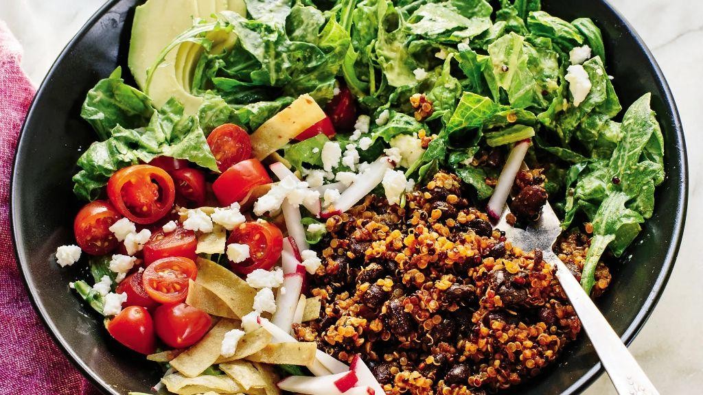 Easy Veggie Taco Salad