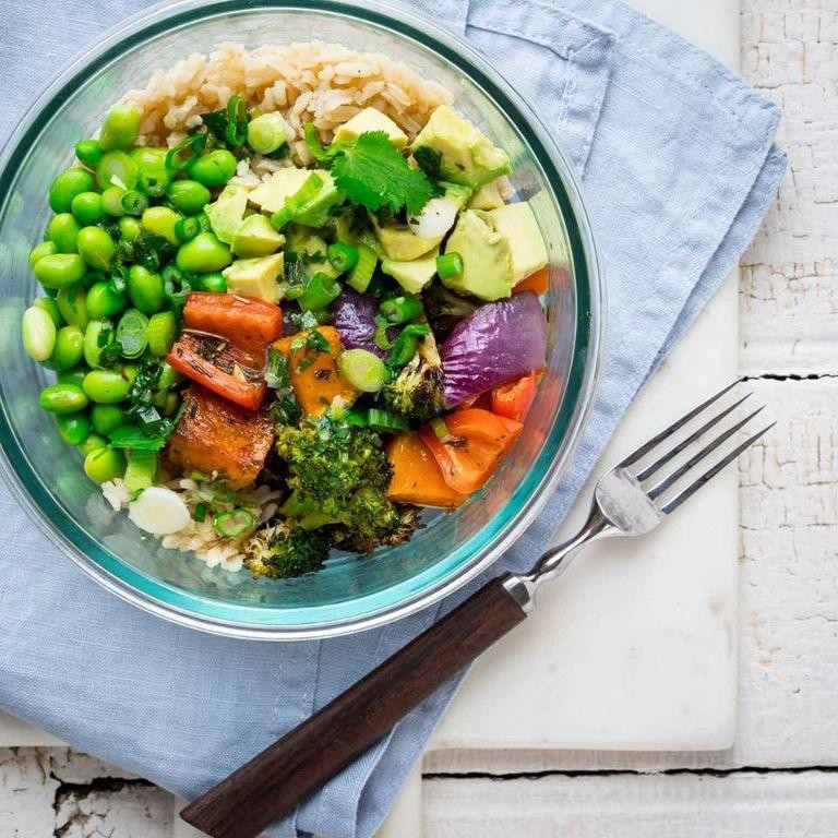 Edamame and Brown Rice Bowl