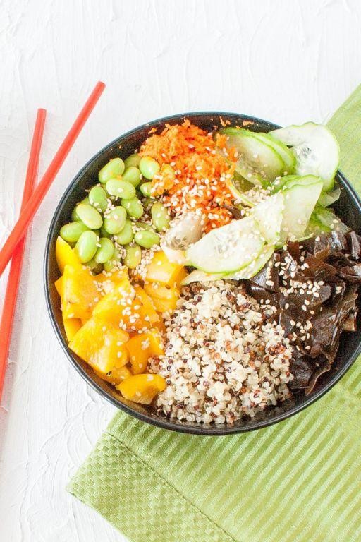 Edamame and Quinoa Buddha Bowl