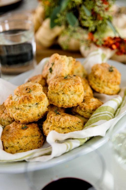 Effortless Cheese and Herb Biscuits