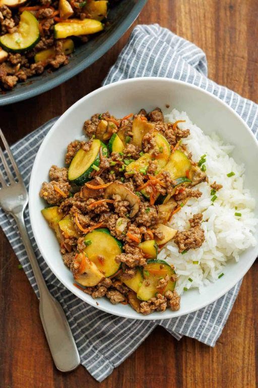 Effortless Ground Beef Stir-Fry