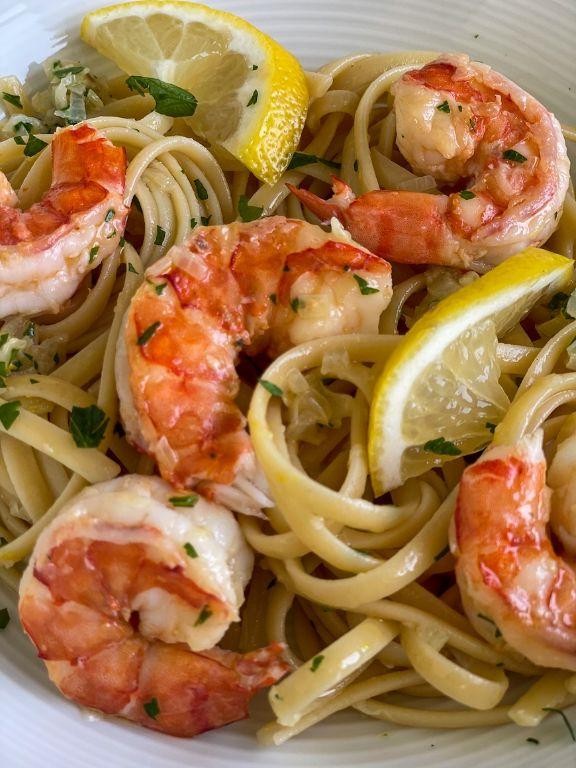 Effortless Italian Shrimp Scampi