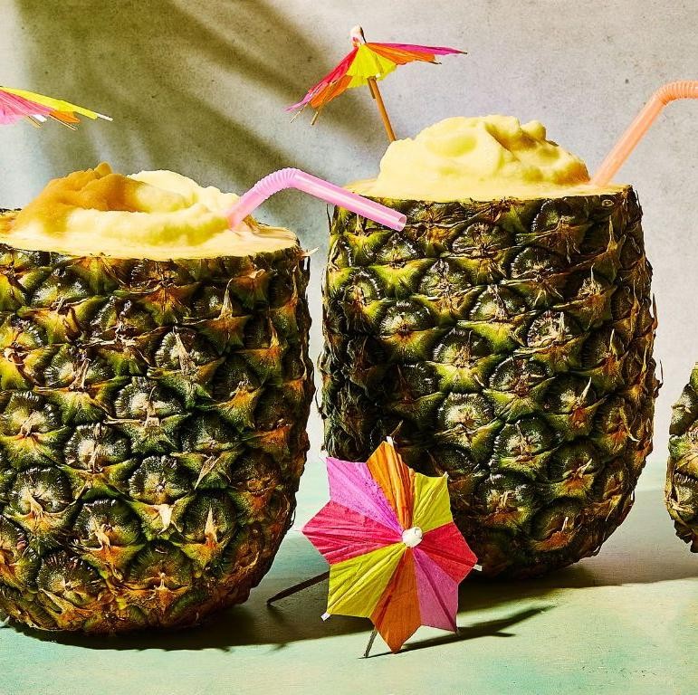 Effortless Piña Colada with Pineapple