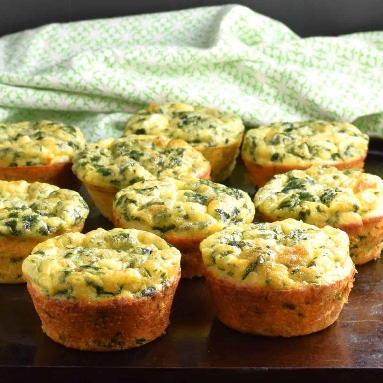 Egg and Spinach Muffins