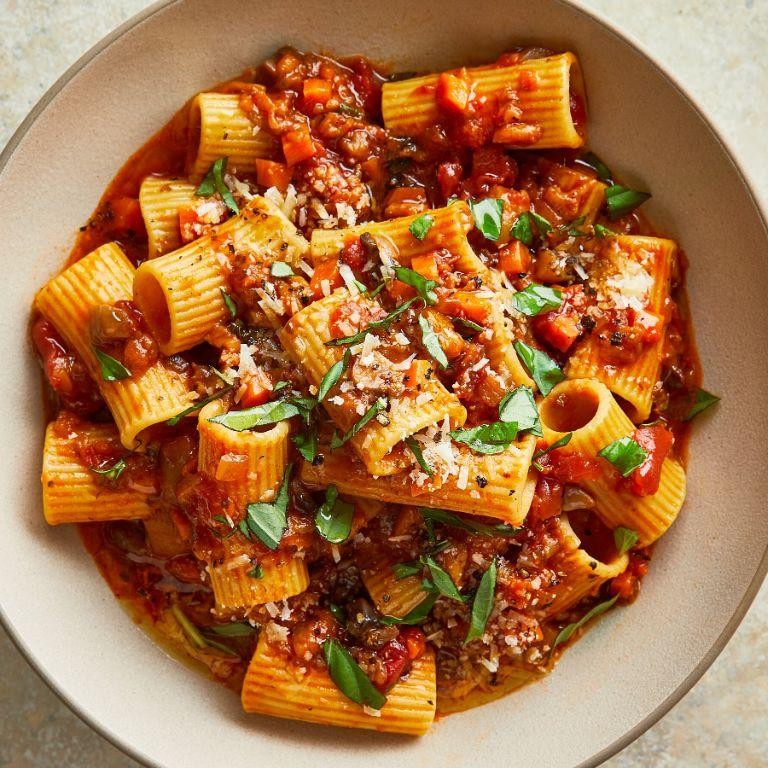 Eggplant Bolognese