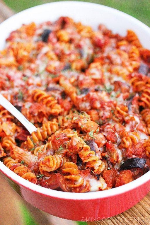 Eggplant and Artichoke Penne