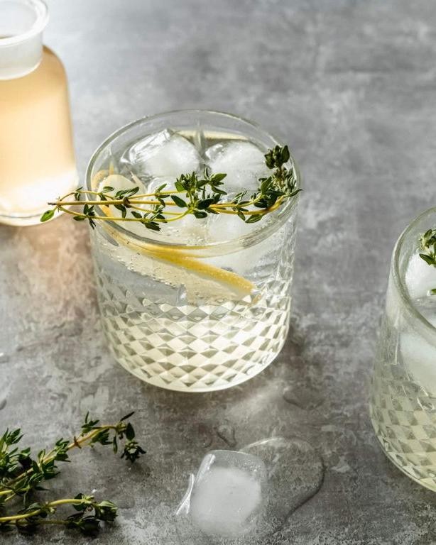 Elderflower Gin Highball