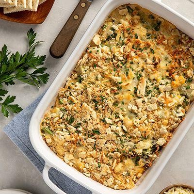 Emerald Pea and Asparagus Casserole