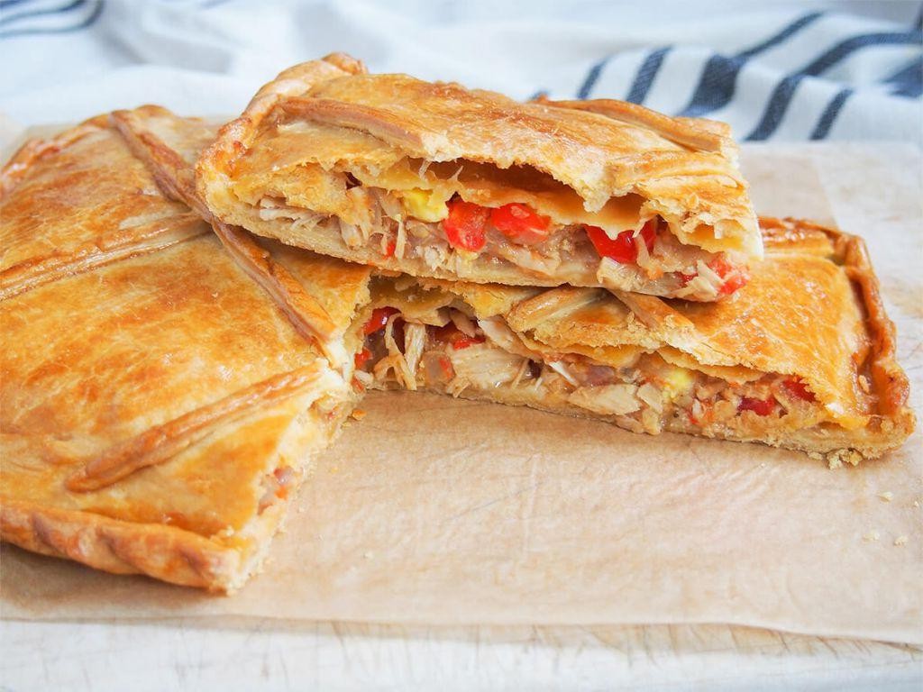 Empanada Gallega with Tuna and Tomato