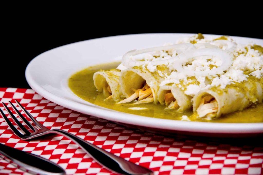 Enchiladas Verdes