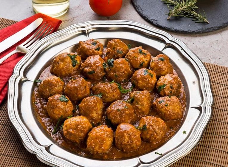 Espagnole Sauce Meatballs