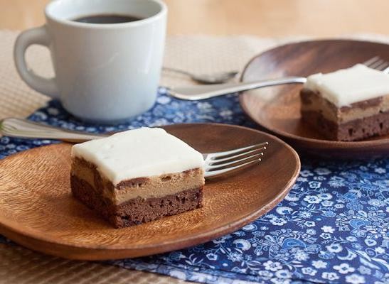 Espresso Cheesecake Brownie Delight