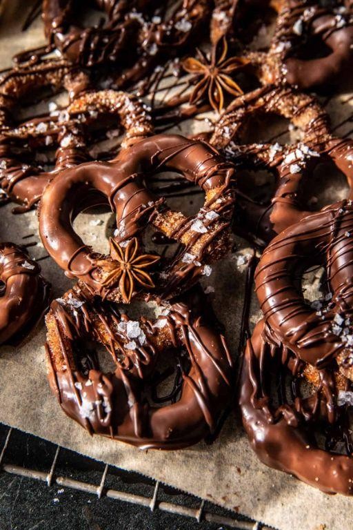 Espresso Chocolate Pretzel Delights