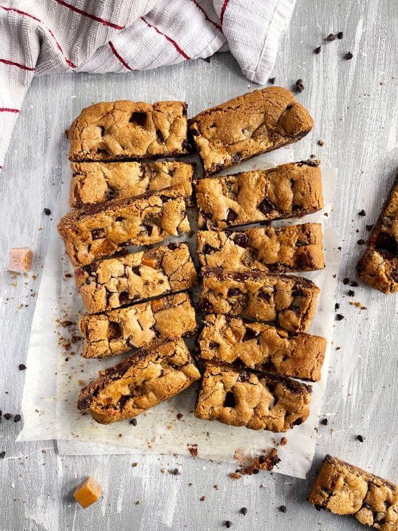 Espresso and Filbert Cookie Bars