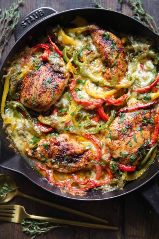 Fajita Spiced Baked Chicken Breast