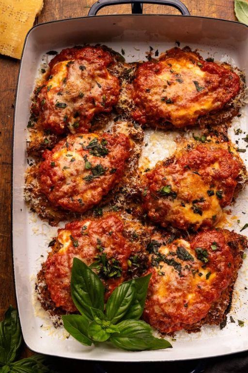 Family-Favorite Baked Chicken Parmesan