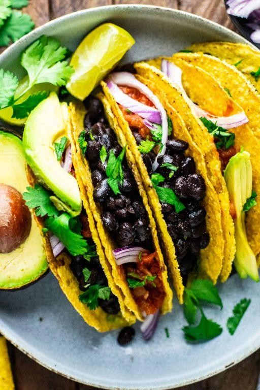 Fast Black Bean Tacos