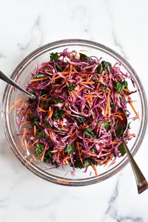 Fast and Flavorful Cabbage Slaw