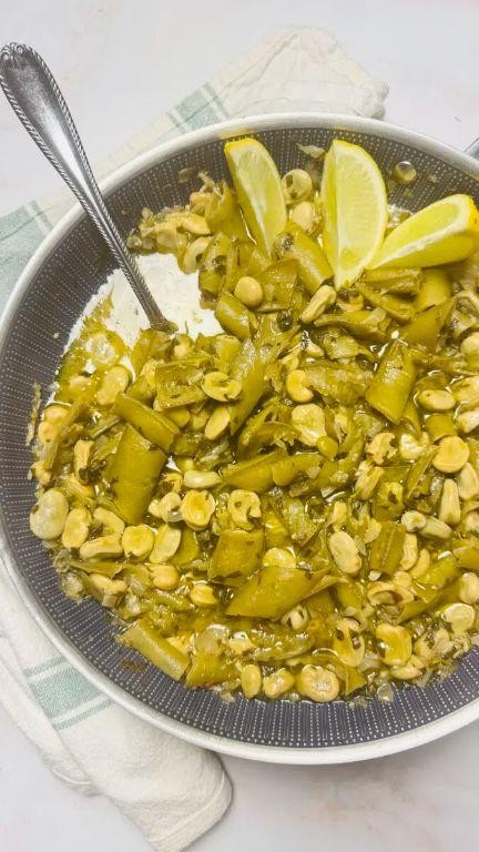 Fava Bean and Lemon Pilaf