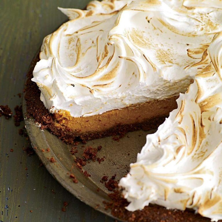 Festive Sweet Potato Meringue Pie