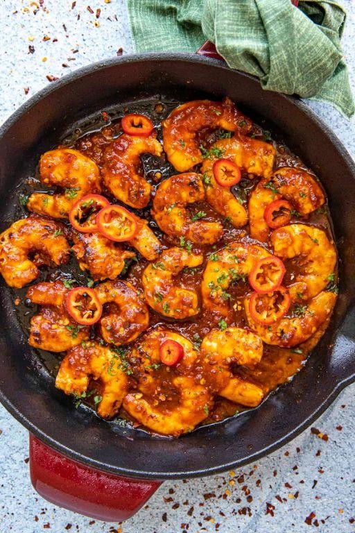 Firecracker Red Hot Pepper Shrimp
