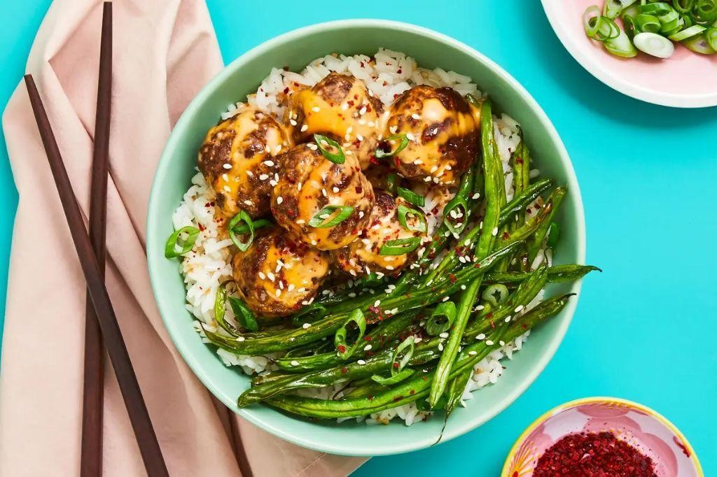 Firecracker Spicy Pork Meatballs