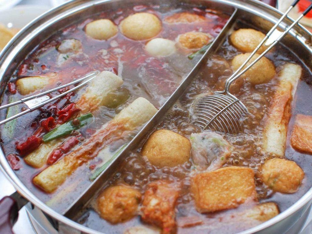 Fish Ball and Vegetable Hot Pot