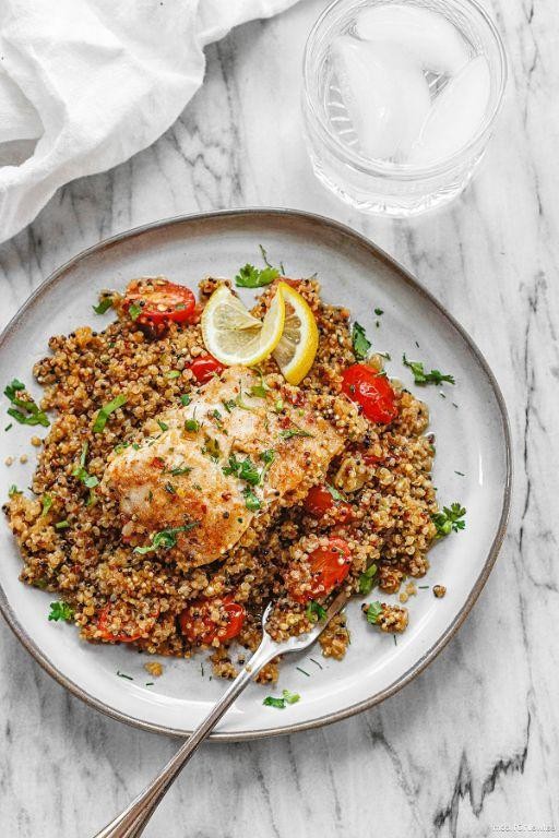 Fish and Quinoa Feast for Small Paws