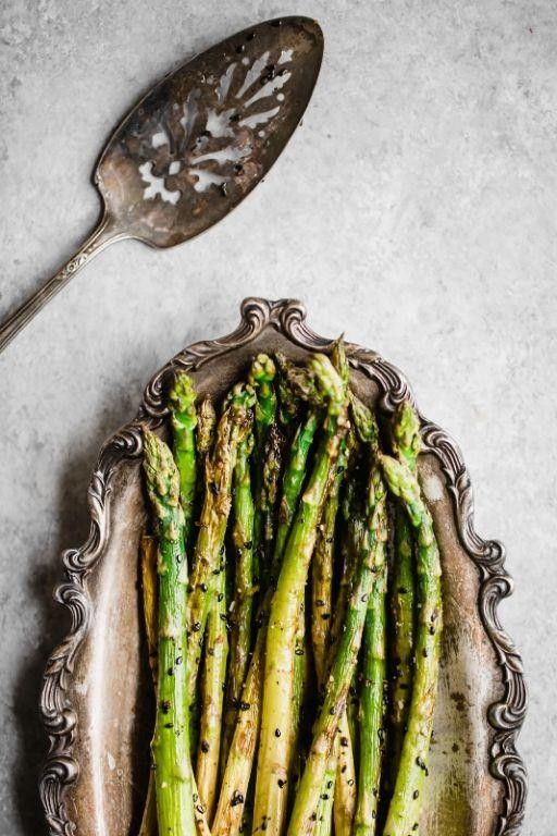 Five-Spice Asparagus with Sesame