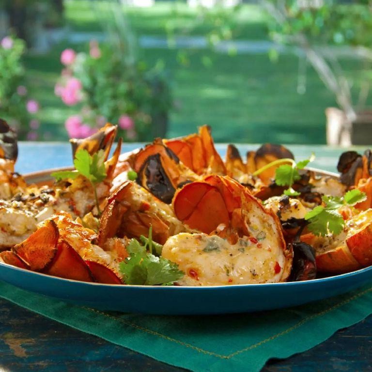 Flame-Kissed Grilled Lobster Tails