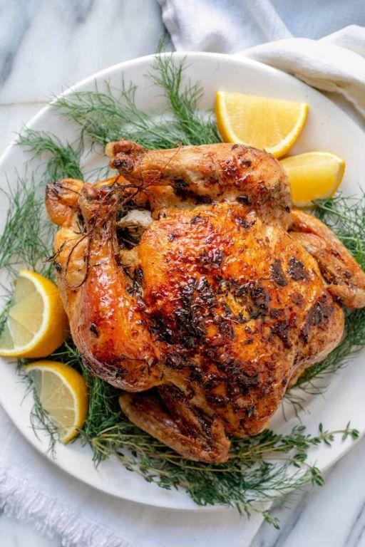 Flavorful Garlic and Herb Roasted Chicken