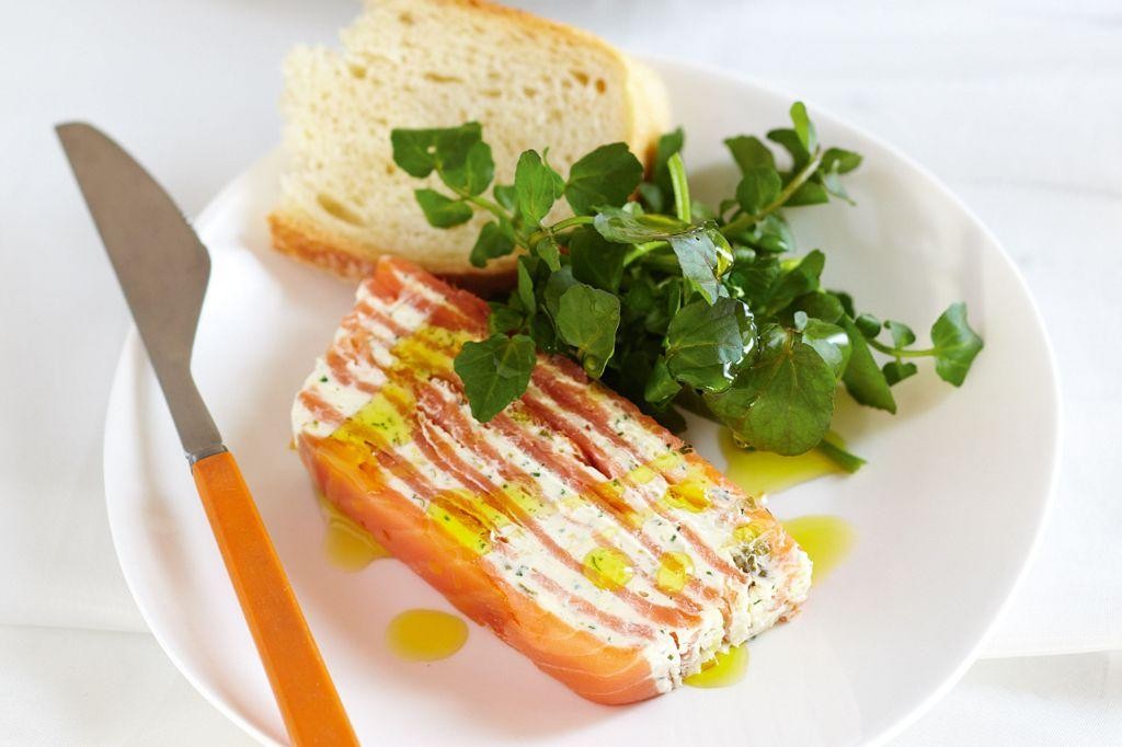 Flavorful Salmon and Dill Terrine