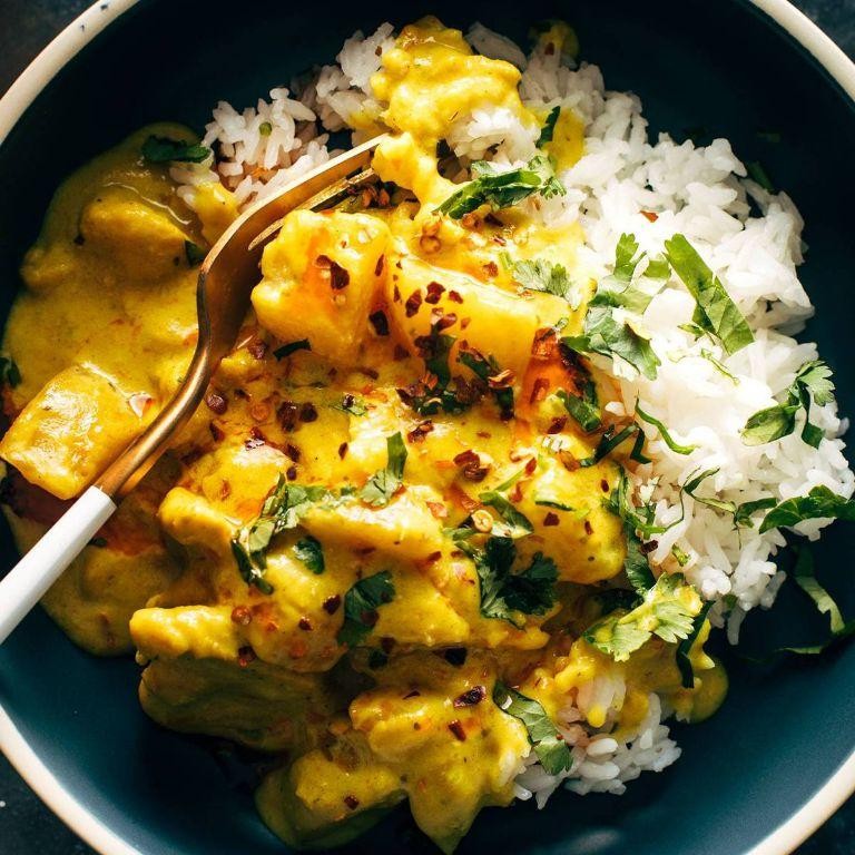 Flavorful Thai Yellow Chicken Curry