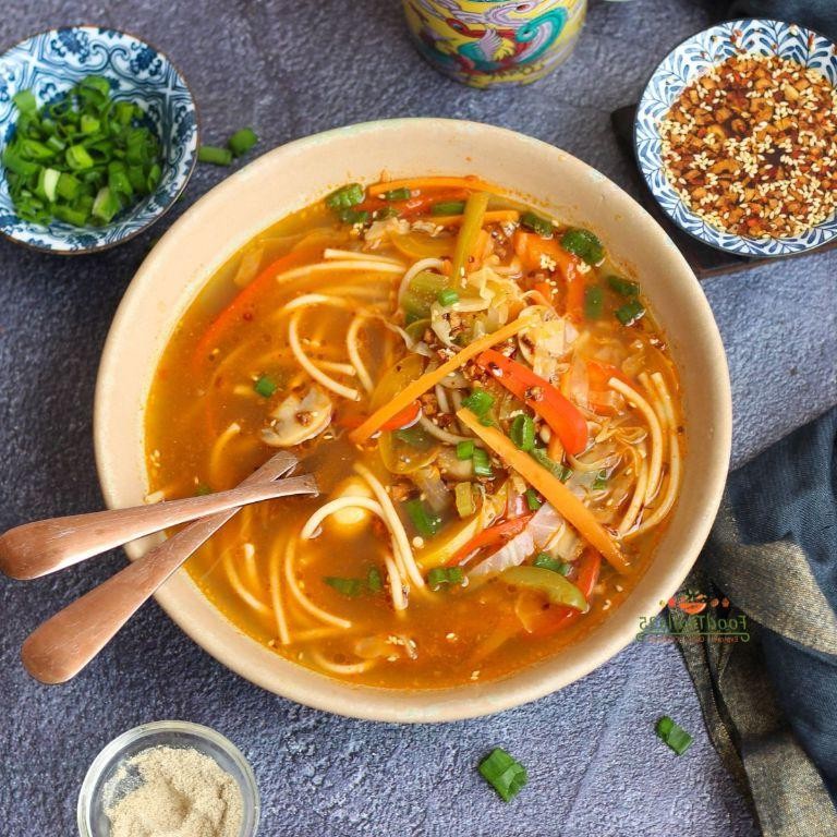 Flavorful Thukpa Noodle Soup