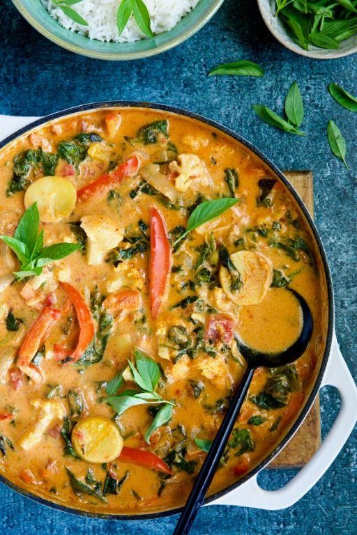 Flavor-packed Vegan Red Curry